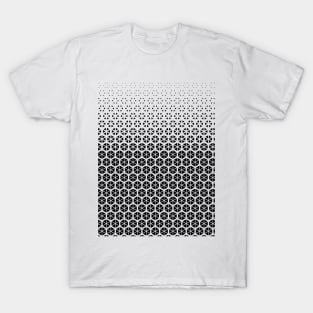 Geometric Hexagon Pattern T-Shirt